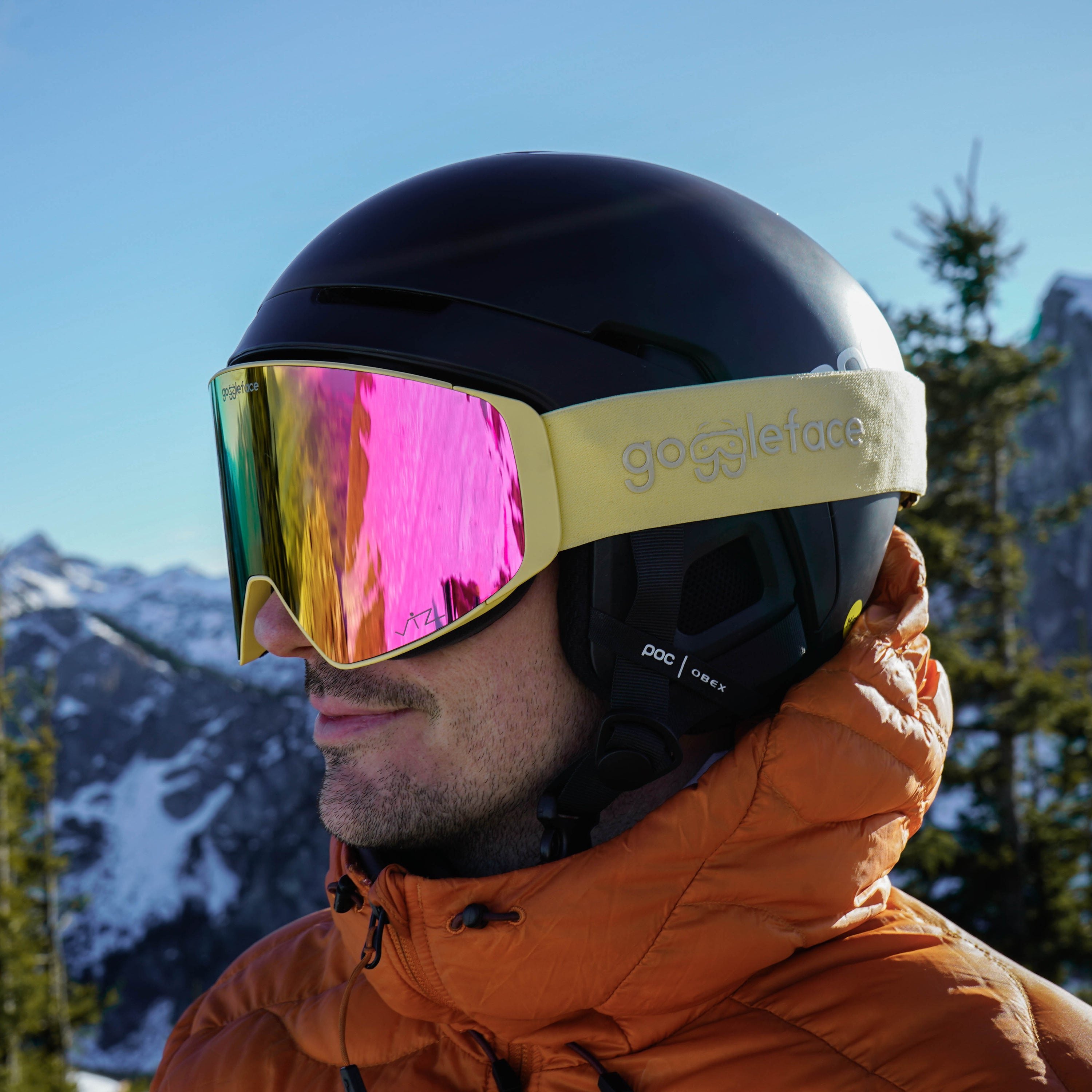 Straight-Line Pro – Skibrille mit Linsenwechselsystem & Breitem Sichtfeld