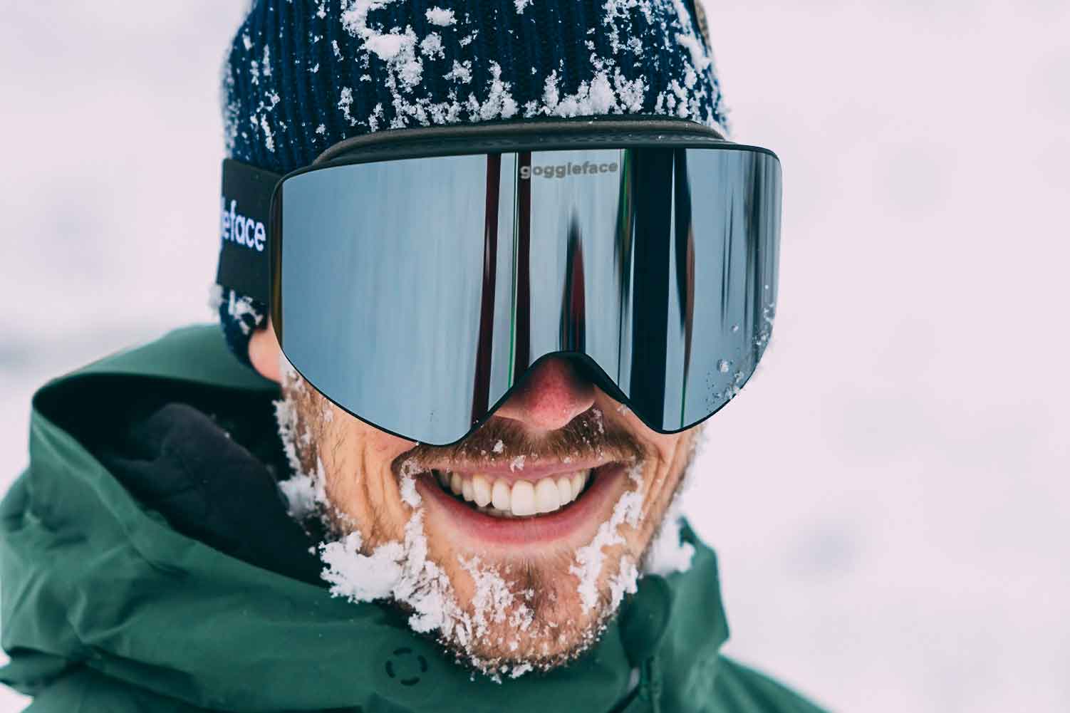 Skibril zwart
